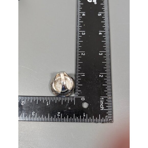 Premier Designs Cinema Ring Greek Key Crystal Cocktail Statement Size 8 - Picture 8 of 8